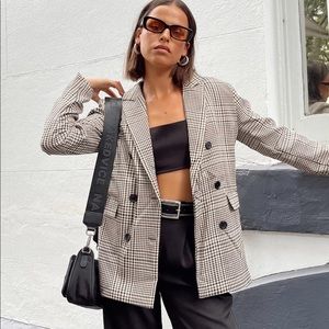 Princess Polly mrs nacy blazer beige size xs 0